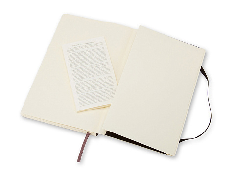 Записная книжка Moleskine Classic Soft (в клетку), Pocket (9x14 см), черный - рис 4.