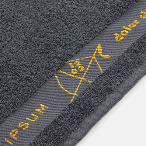 Полотенце на заказ Surpass с логотипом в бордюре, среднее - рис 6.