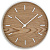 Часы настенные Kudo, беленый дуб - миниатюра