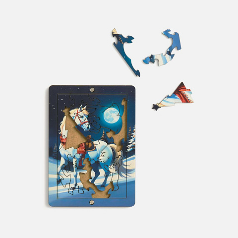 Деревянный пазл с крышкой PuzzleBox на заказ - рис 13.