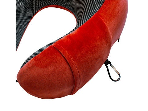 Подушка Dream с эффектом памяти, с кармашком, красный - рис 2.