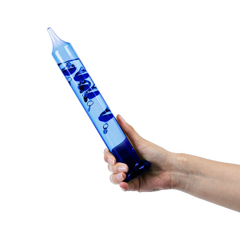 Термометр стеклянный «Галилео», голубой - рис 5.