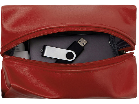 Органайзер для электроники и проводов Enio, красный - рис 2.