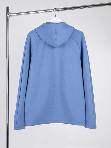 Куртка с капюшоном унисекс Begi, синяя - рис 3.