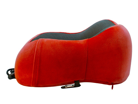 Подушка Dream с эффектом памяти, с кармашком, красный - рис 5.