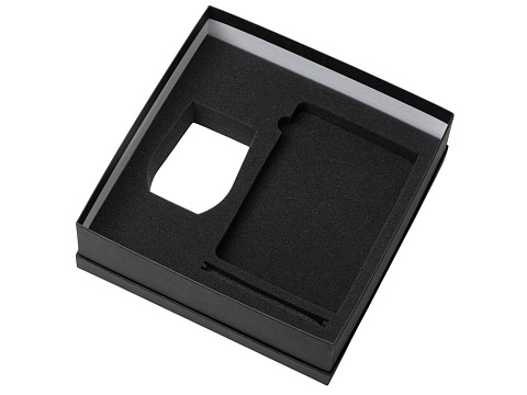 Подарочный набор c блокнотом C2, ручкой и термокружкой, фиолетовый - рис 3.