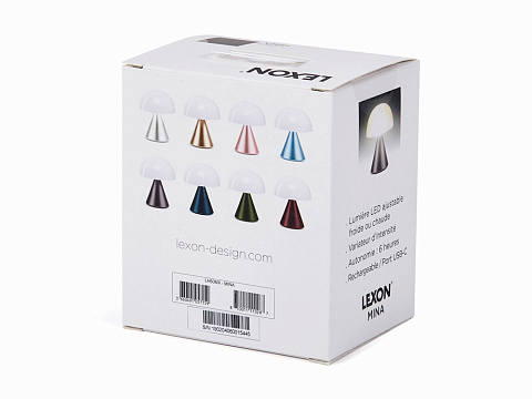 Лампа интерьерная Mina, Gun metal - рис 10.