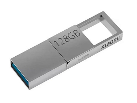 USB 3.0-флешка на 128 Гб с разъемами USB-A и Type-C, серебристый - рис 3.