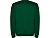 Свитшот с начесом Clasica унисекс, бутылочный зеленый - миниатюра - рис 2.
