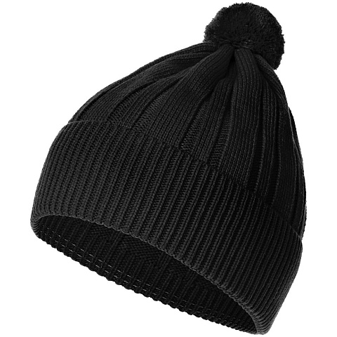 Шапка Knit Beat, черная