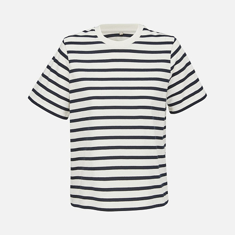 Футболка женская Legend Women, молочно-белая с темно-синим