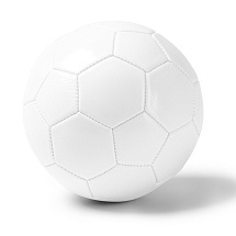 Футбольный мяч FABIO 1-го размера из искусственной кожи, белый .