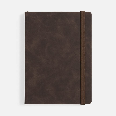 Ежедневник Urban Hard, недатированный, коричневый - рис 2.
