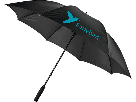 Зонтик-трость Grace 30 с ручкой из ЕВА, черный - рис 4.