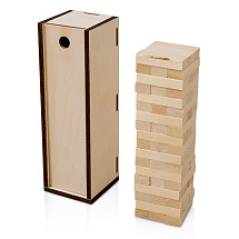 Настольная игра из дерева Башня в деревянной коробке