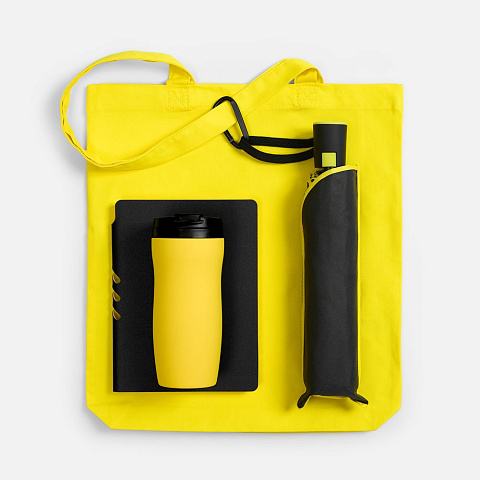 Набор Flexpen Black Walk, черный с желтым - рис 3.