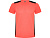 Спортивная футболка Detroit мужская, неоновый коралловый/черный - миниатюра