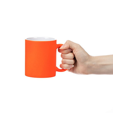 Кружка Colorido, оранжевый неон - рис 4.