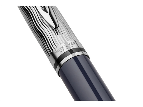 Перьевая ручка Waterman Expert22 SE deluxe Blue CT, перо: F, цвет: Blue, в подарочной упаковке - рис 6.