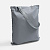 Шопер B3, серый с серыми ручками - миниатюра - рис 2.