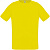 Футболка унисекс Sporty 140, лимонно-желтая - миниатюра - рис 2.