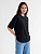 Футболка Oversize Premium 210, черная - миниатюра - рис 8.
