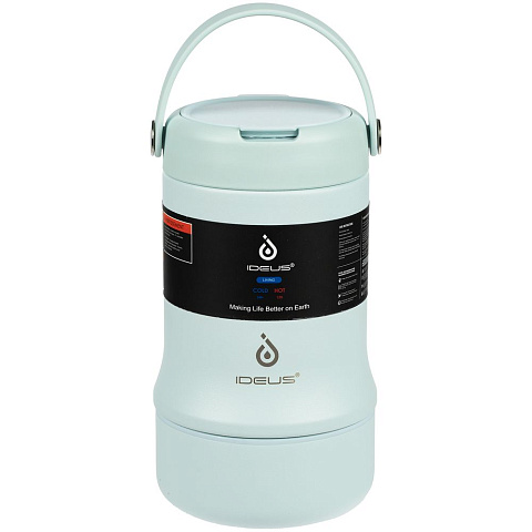 Термос для еды Tabenodo, голубой - рис 4.