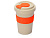 Стакан из пшеничного волокна Flava, оранжевый 021C - миниатюра