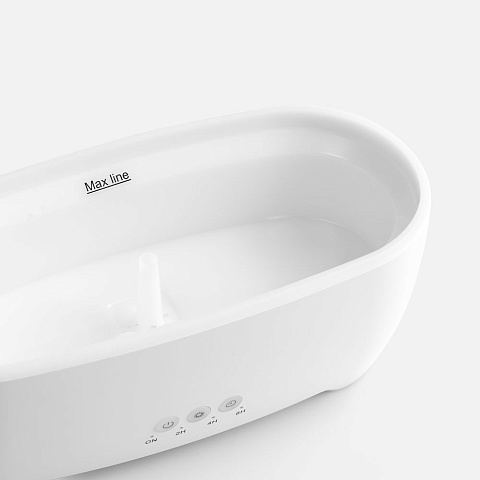 Увлажнитель-ароматизатор Steam Spin, белый с серым - рис 6.