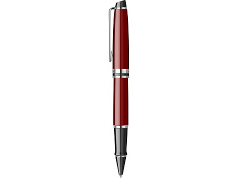 Ручка-роллер Waterman Expert Dark Red Lacquer CT Black, стержень: Fblk - рис 11.