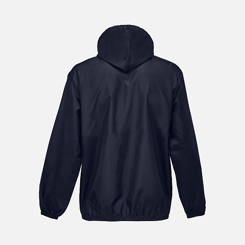 Ветровка унисекс Shield, темно-синяя - рис 3.