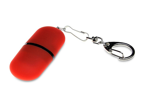 Флешка Goutte Soft-touch на 16 Гб, красный