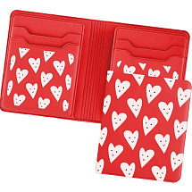 Картхолдер с отделением для наличных денег с возможностью полноцветной УФ-печати, софт-тач