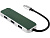 Хаб USB Rombica Type-C Chronos Green (Р) - миниатюра