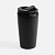 Термостакан с двумя поильниками Duetta, черный - миниатюра