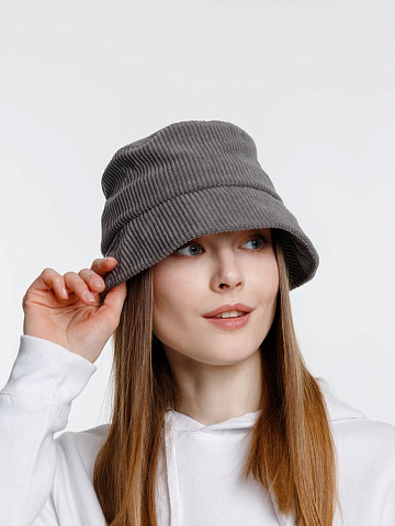 Панама Soft Core, серая - рис 5.