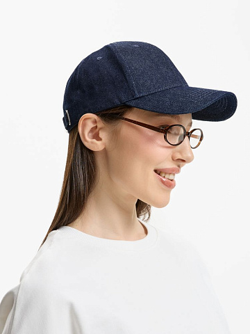 Бейсболка Denimate, темно-синяя - рис 10.