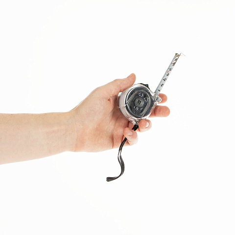 Рулетка Selvaksi, 3 м, черная - рис 7.