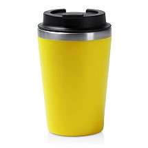 Термокружка HORAN с двойными стенками, желтый