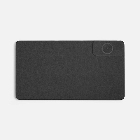 Складной стол для ноутбука с беспроводной зарядкой Kickstand Table, серый - рис 6.