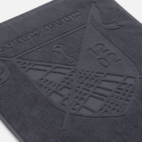 Полотенце на заказ Surpass с рельефным логотипом, большое - рис 2.