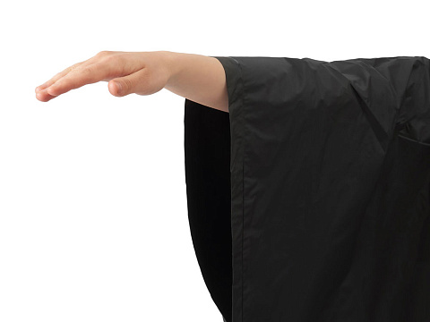 Пончо Hawaii c чехлом унисекс, черный - рис 7.