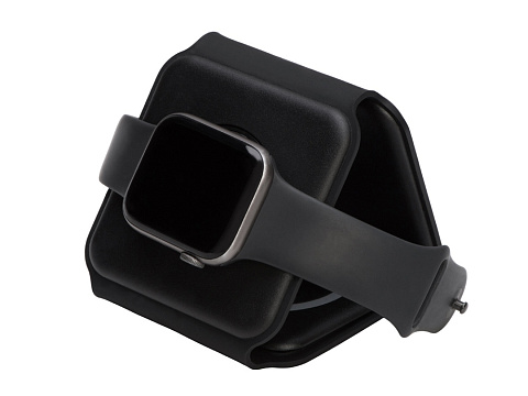 Беспроводное зарядное устройство 3-в-1 Road, 15 Вт, черный - рис 7.
