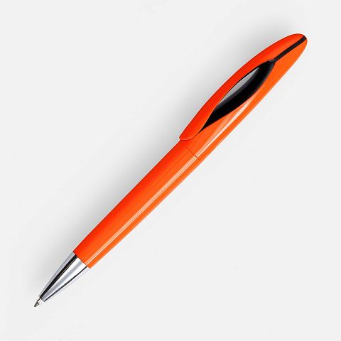 Ручка шариковая Nave Color, оранжевая - рис 2.