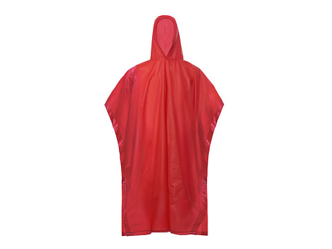 Пончо Hawaii c чехлом унисекс, красный - рис 8.