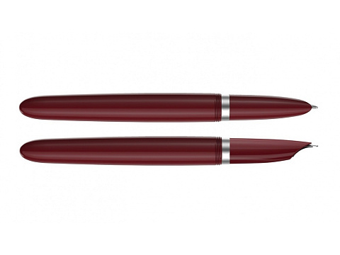 Перьевая ручка Parker 51 CORE BURGUNDY CT, перо: F, цвет чернил: black, в подарочной упаковке. - рис 6.