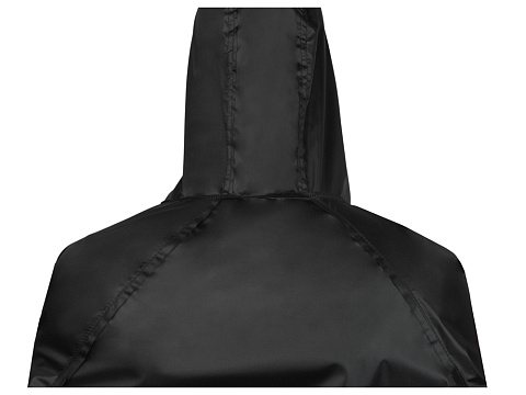 Дождевик Parka унисекс, черный - рис 4.