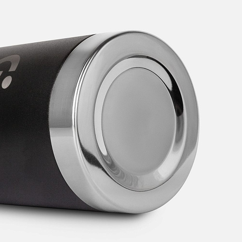 Термос Relaxika 1000 со стикерпаком, черный - рис 9.