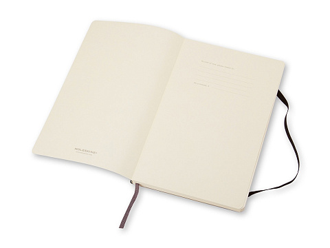 Записная книжка Moleskine Classic Soft (нелинованный), Pocket (9х14 см), черный - рис 2.