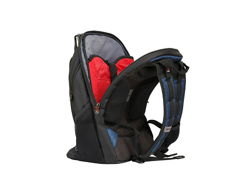 Рюкзак Ibex WENGER 17, черный/синий, полиэстер/ПВХ, 37 x 26 x 47 см, 23 л - рис 7.